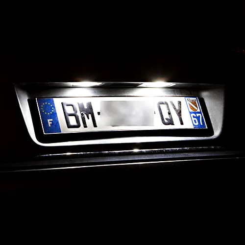 2 ampoules à LED pour les feux de plaque BMW E91 Touring