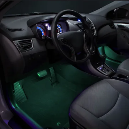 2 ampoules à LED pour l'éclairage sol / pieds Peugeot 2008 – Image 3