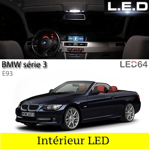 Kit LED Intérieur Blanc 6000K Pour BMW Série 3 E46 – 17 Ampoules – Plug & Play – Sans Codage – 1997‑2006 - 6