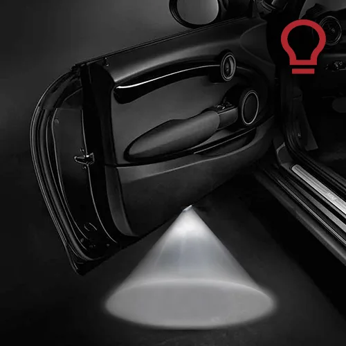 2 ampoules à LED pour l'éclairage bas de porte Audi A5