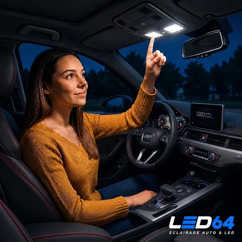 Kit ampoules à LED pour l'éclairage intérieur Audi TT 8N – Image 2