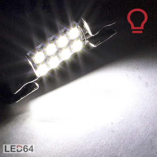 2 ampoules à LED pour l'éclairage plaque Ford Ka – Image 4