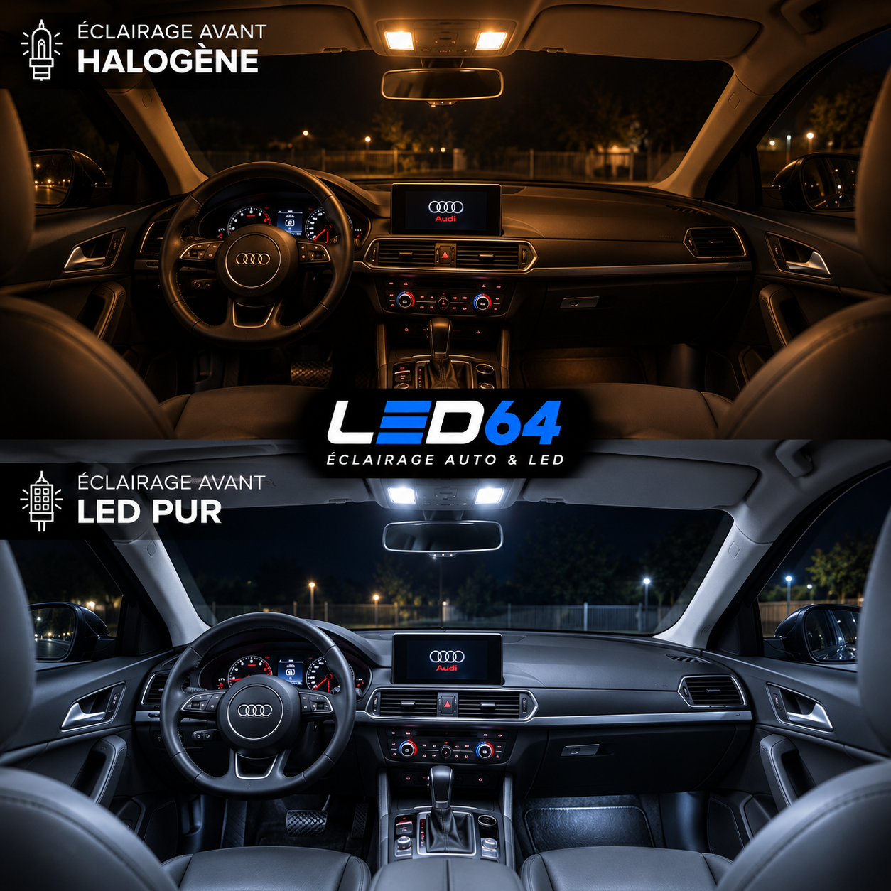 Kit ampoules à LED pour l'éclairage intérieur Ford Focus – Image 2