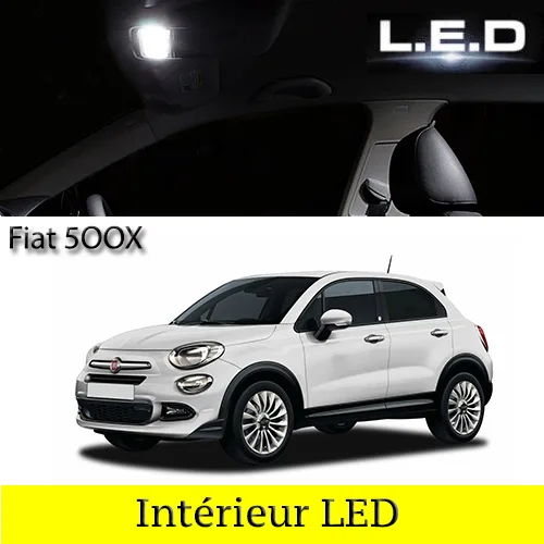Kit ampoules à LED pour l'éclairage intérieur Fiat 500X