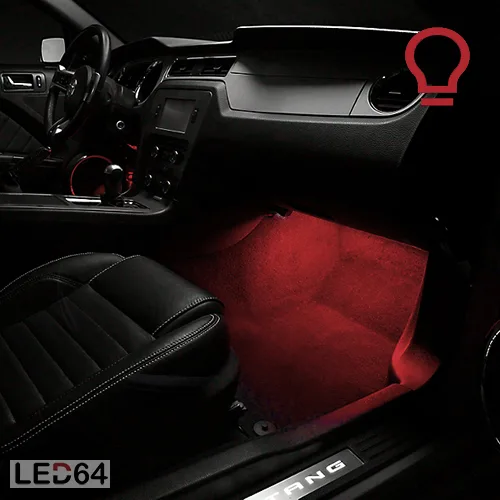 2 ampoules à LED pour l'éclairage sol / pieds Peugeot 2008 – Image 2