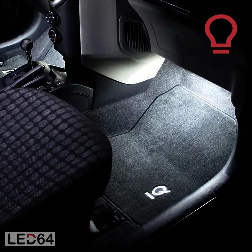 2 ampoules à LED pour l'éclairage sol / pieds Ford Mondeo – Image 4
