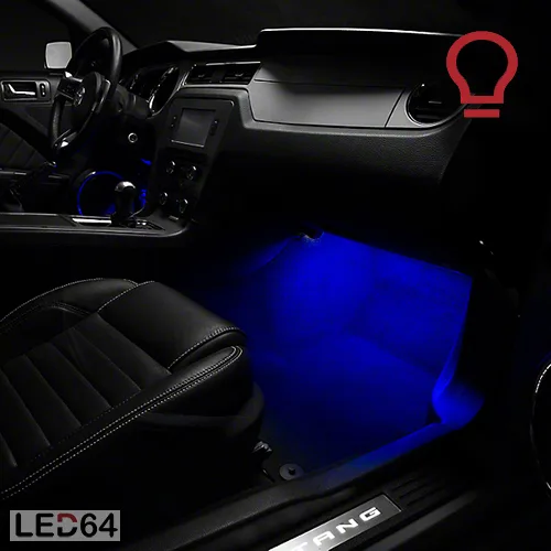 2 ampoules à LED pour l'éclairage sol / pieds Peugeot 2008
