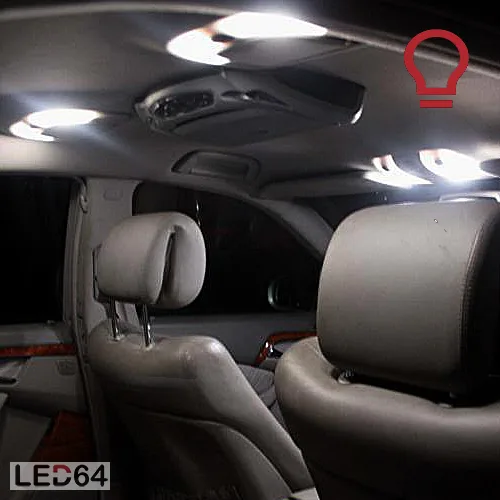 Kit ampoules à LED pour l'éclairage intérieur Mercedes Classe S w220 – Image 2