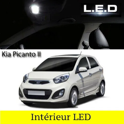 Kit ampoules à LED pour l'éclairage intérieur Kia Picanto 2