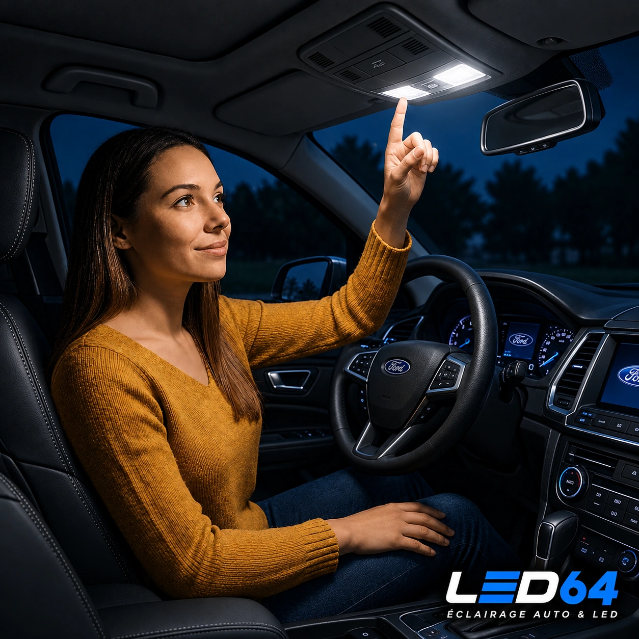 Kit ampoules à LED pour l'éclairage intérieur Ford Focus – Image 3