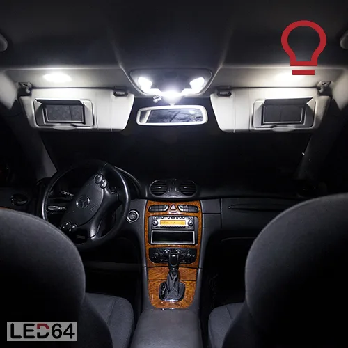 Kit ampoules à LED pour l'éclairage intérieur Mercedes CLK w208 – Image 3