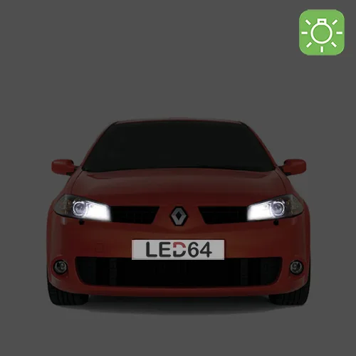 2 ampoules à LED pour les feux de position, veilleuses Renault Megane – Image 2
