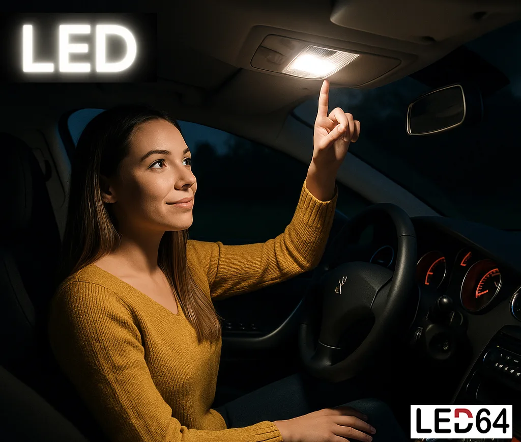 Kit ampoules à LED pour l'éclairage intérieur Audi Q5 8R – Image 4