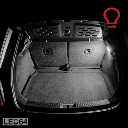MaXtron Kit éclairage Intérieur LED Pour VW New Beetle 9C - Blanc Froid 6000K, 7 Ampoules, Plug & Play