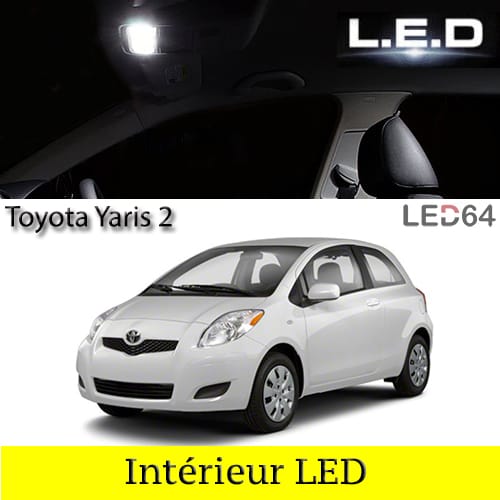 2 X Ampoules LED W5W Canbus Pour Veilleuses Toyota Yaris - Blanc 6000K - Neuf